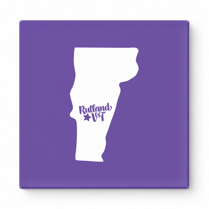 Home Sweet Rutland — Vermont State Silhouette