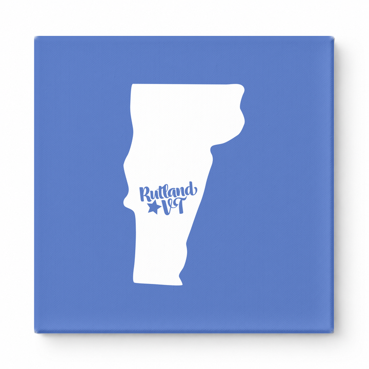 Home Sweet Rutland — Vermont State Silhouette