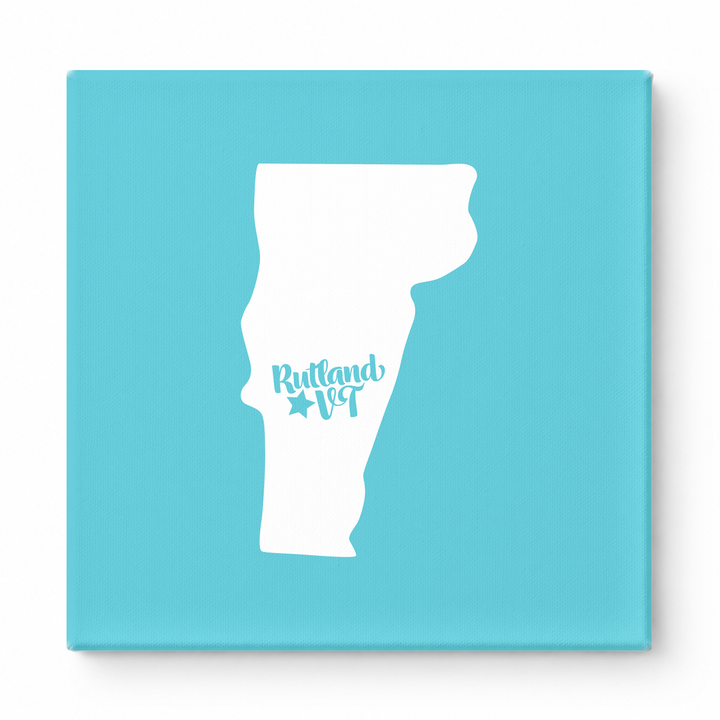 Home Sweet Rutland — Vermont State Silhouette
