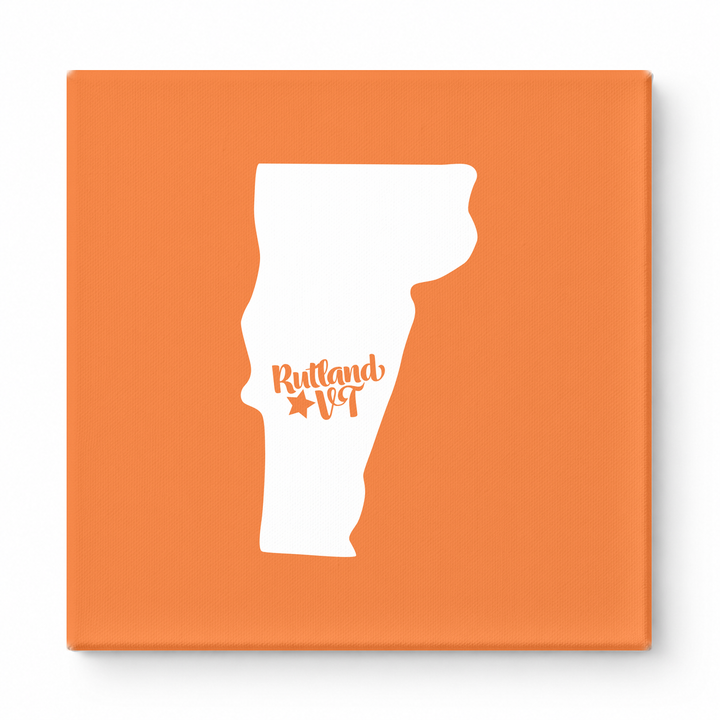 Home Sweet Rutland — Vermont State Silhouette