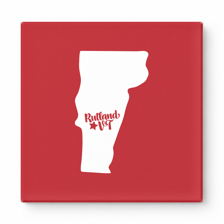 Home Sweet Rutland — Vermont State Silhouette