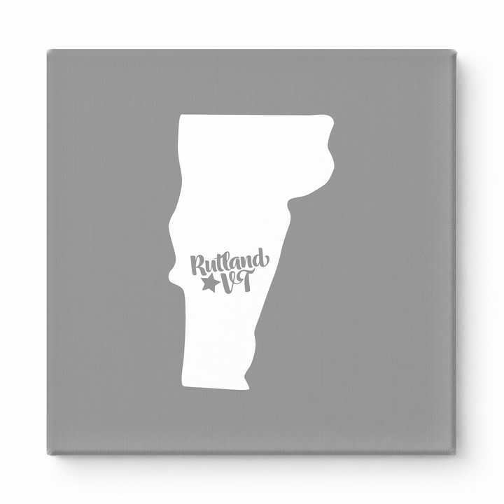 Home Sweet Rutland — Vermont State Silhouette