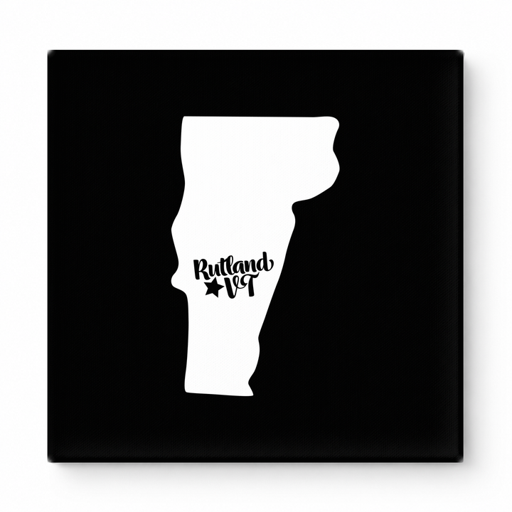 Home Sweet Rutland — Vermont State Silhouette