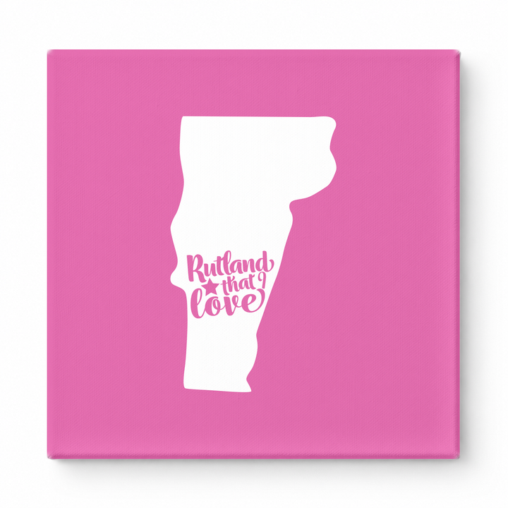 Home Sweet Rutland — Vermont State Silhouette