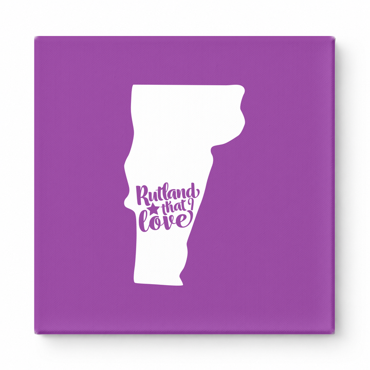 Home Sweet Rutland — Vermont State Silhouette