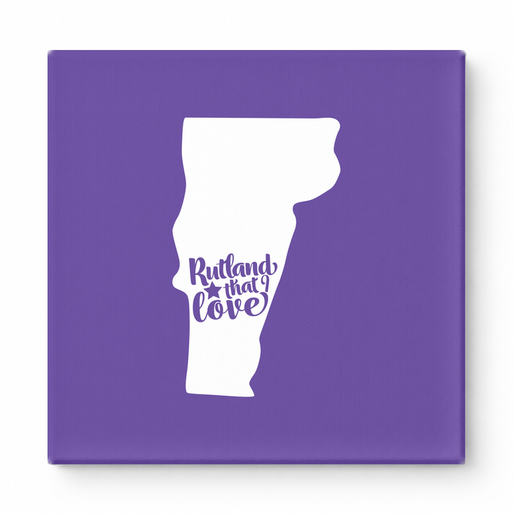 Home Sweet Rutland — Vermont State Silhouette