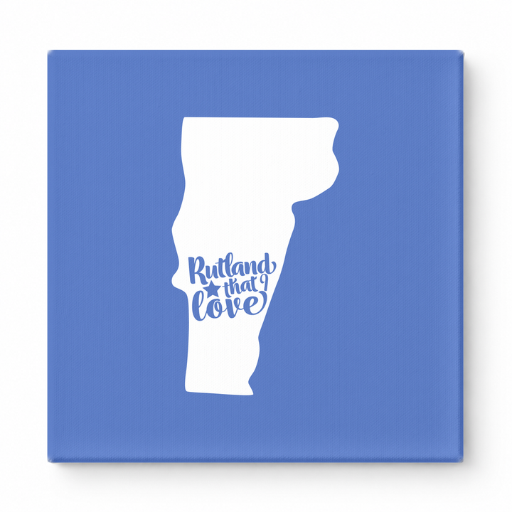 Home Sweet Rutland — Vermont State Silhouette