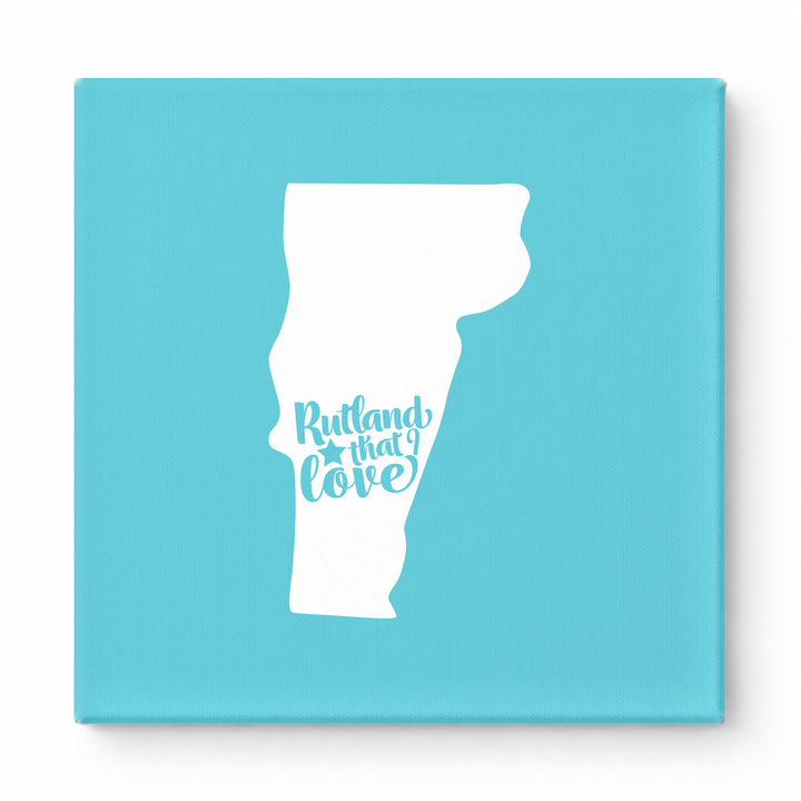 Home Sweet Rutland — Vermont State Silhouette