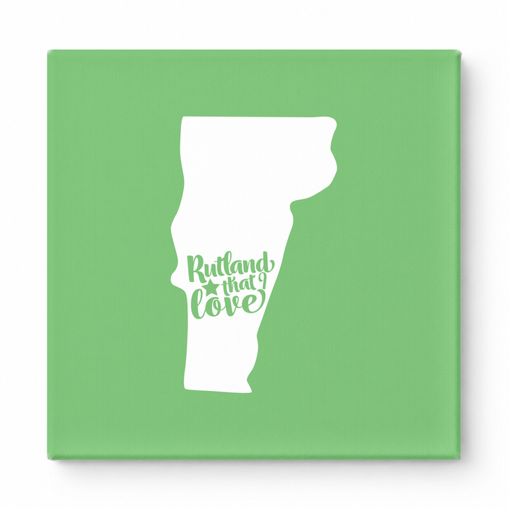 Home Sweet Rutland — Vermont State Silhouette