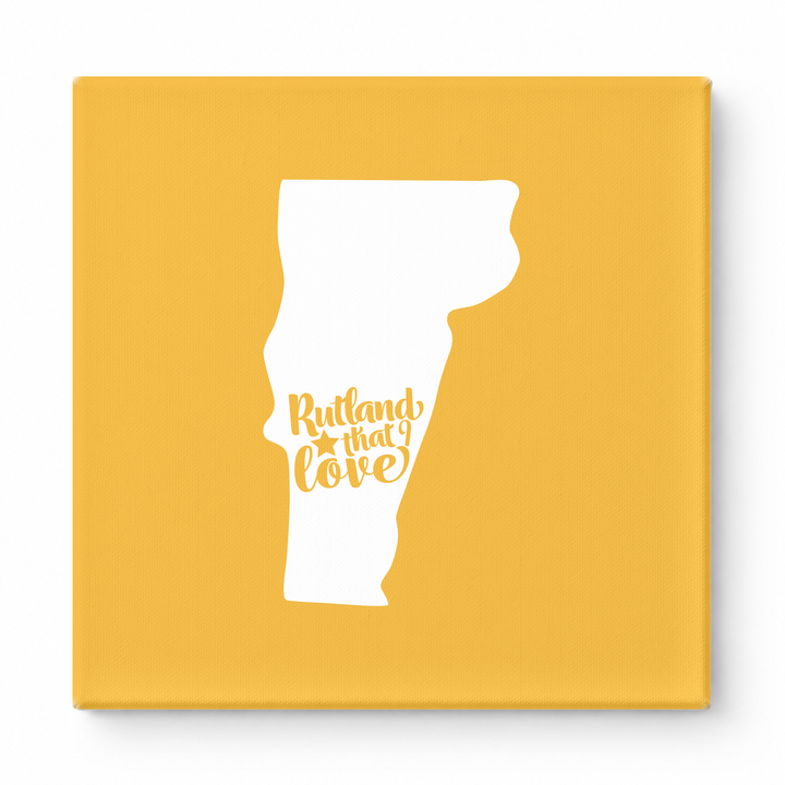 Home Sweet Rutland — Vermont State Silhouette