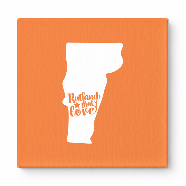 Home Sweet Rutland — Vermont State Silhouette