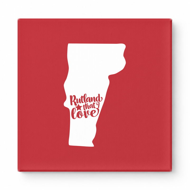 Home Sweet Rutland — Vermont State Silhouette