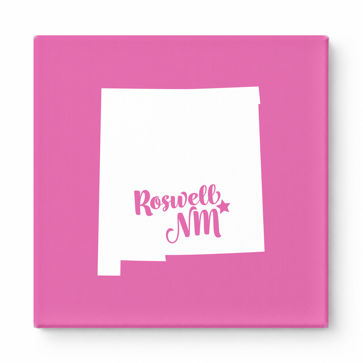 Home Sweet Roswell — New Mexico State Silhouette