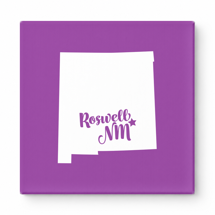Home Sweet Roswell — New Mexico State Silhouette