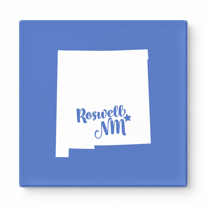 Home Sweet Roswell — New Mexico State Silhouette