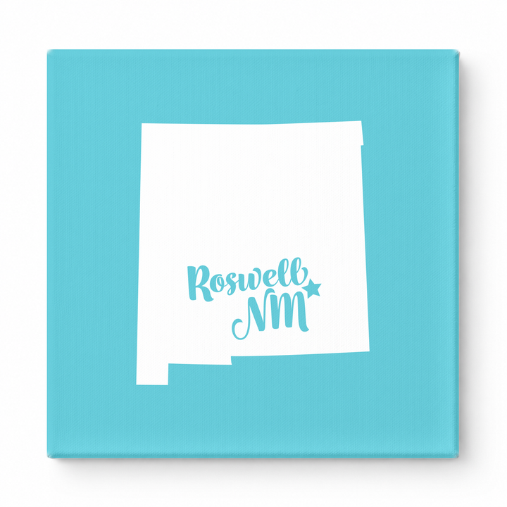 Home Sweet Roswell — New Mexico State Silhouette