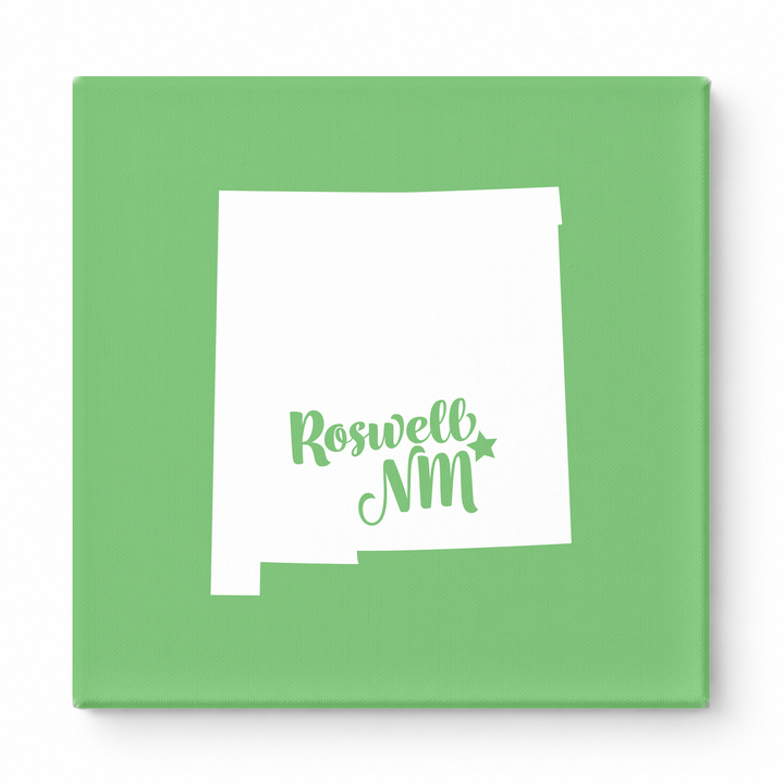 Home Sweet Roswell — New Mexico State Silhouette