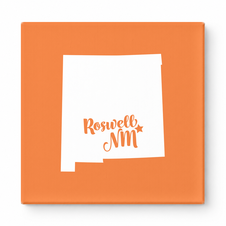 Home Sweet Roswell — New Mexico State Silhouette