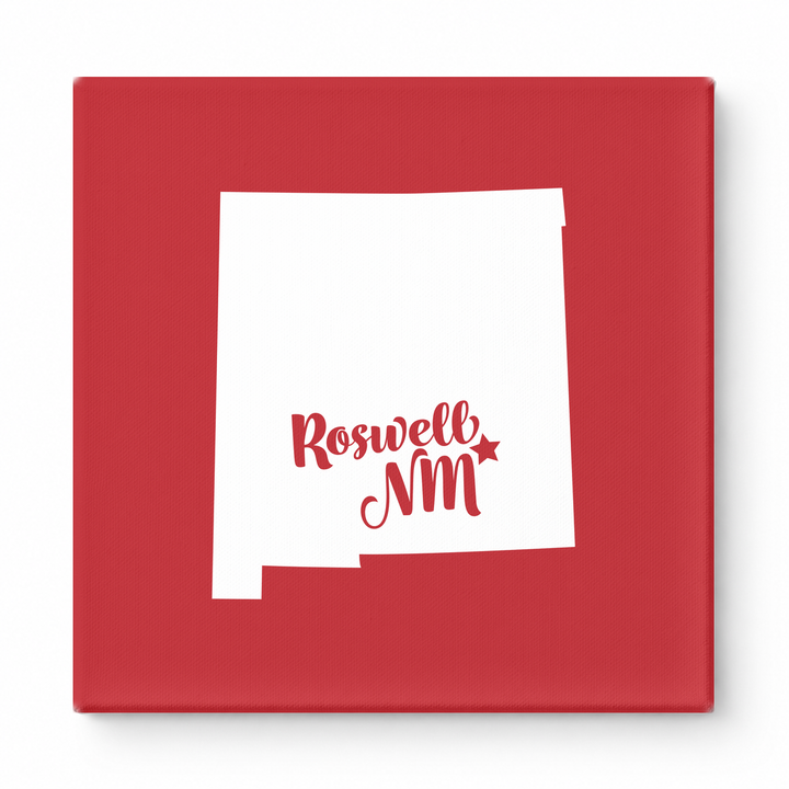 Home Sweet Roswell — New Mexico State Silhouette