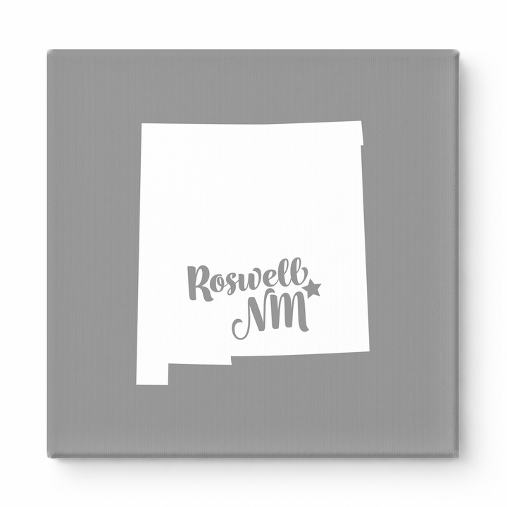 Home Sweet Roswell — New Mexico State Silhouette