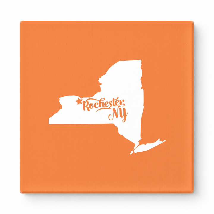 Home Sweet Rochester — New York State Silhouette