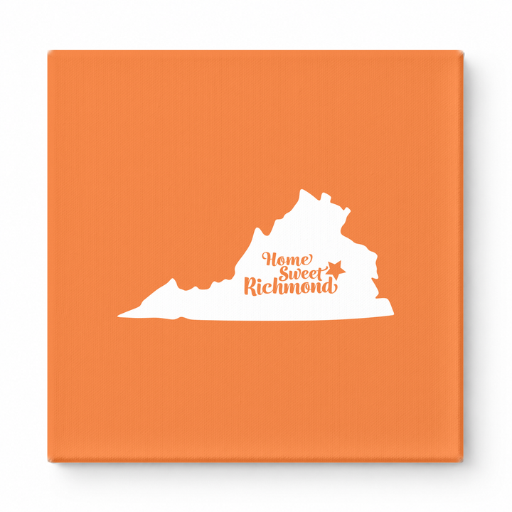 Home Sweet Richmond — Virginia State Silhouette