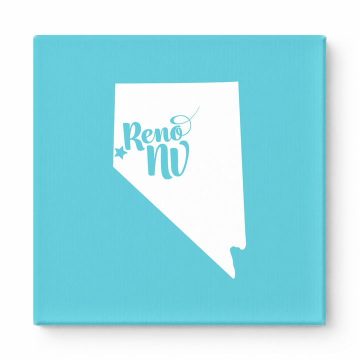 Home Sweet Reno — Nevada State Silhouette