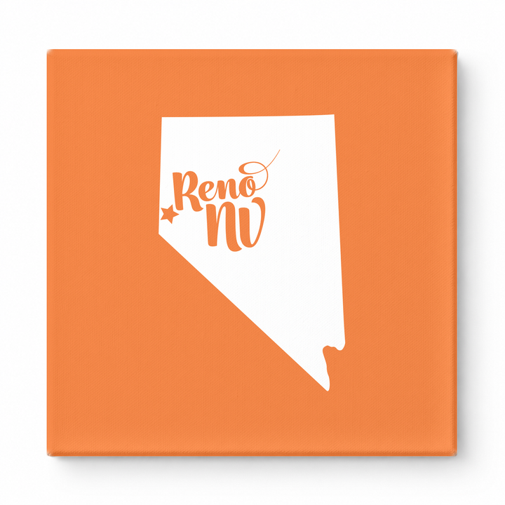 Home Sweet Reno — Nevada State Silhouette