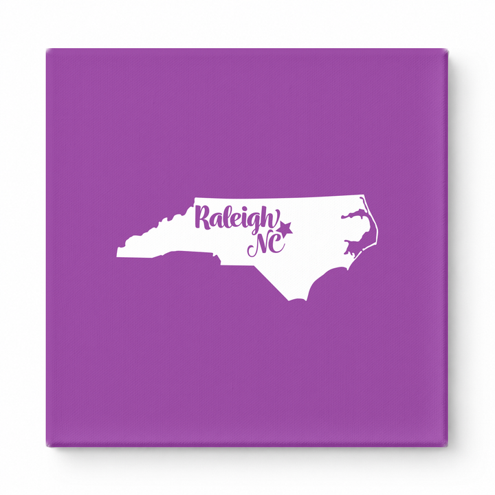 Home Sweet Raleigh — North Carolina State Silhouette