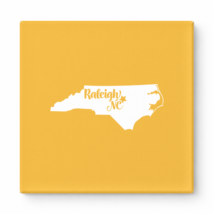 Home Sweet Raleigh — North Carolina State Silhouette
