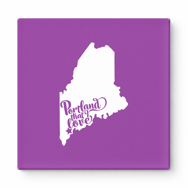 Home Sweet Portland — Maine State Silhouette
