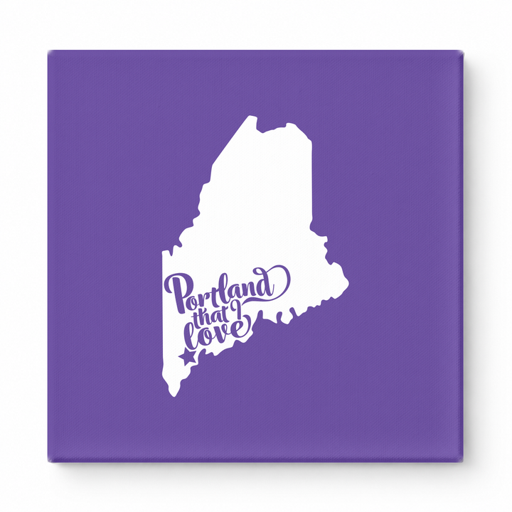 Home Sweet Portland — Maine State Silhouette