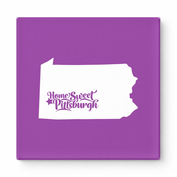 Home Sweet Pittsburgh — Pennsylvania State Silhouette