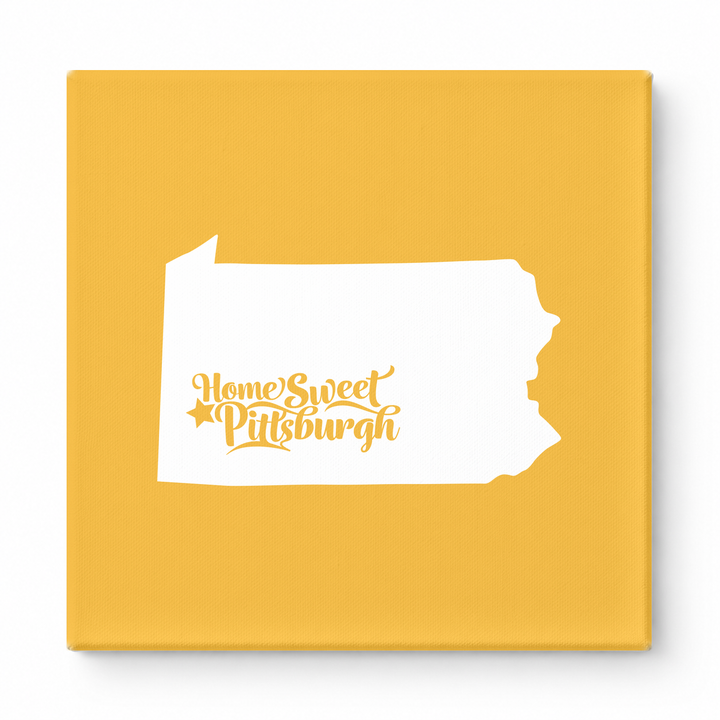 Home Sweet Pittsburgh — Pennsylvania State Silhouette