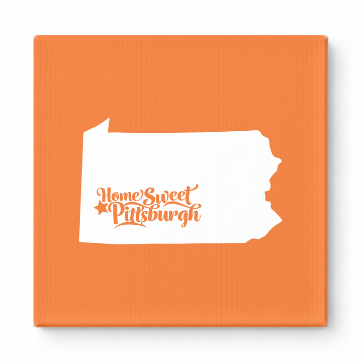 Home Sweet Pittsburgh — Pennsylvania State Silhouette
