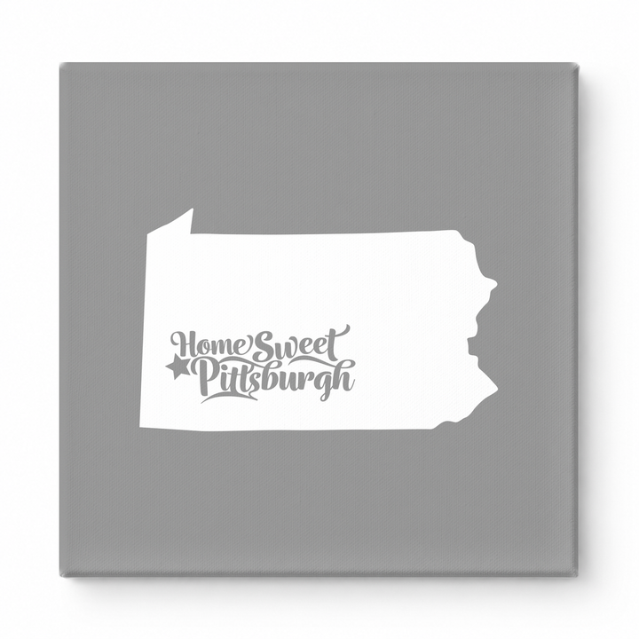 Home Sweet Pittsburgh — Pennsylvania State Silhouette