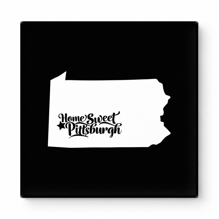 Home Sweet Pittsburgh — Pennsylvania State Silhouette