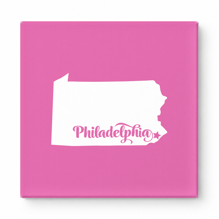 Home Sweet Philadelphia — Pennsylvania State Silhouette