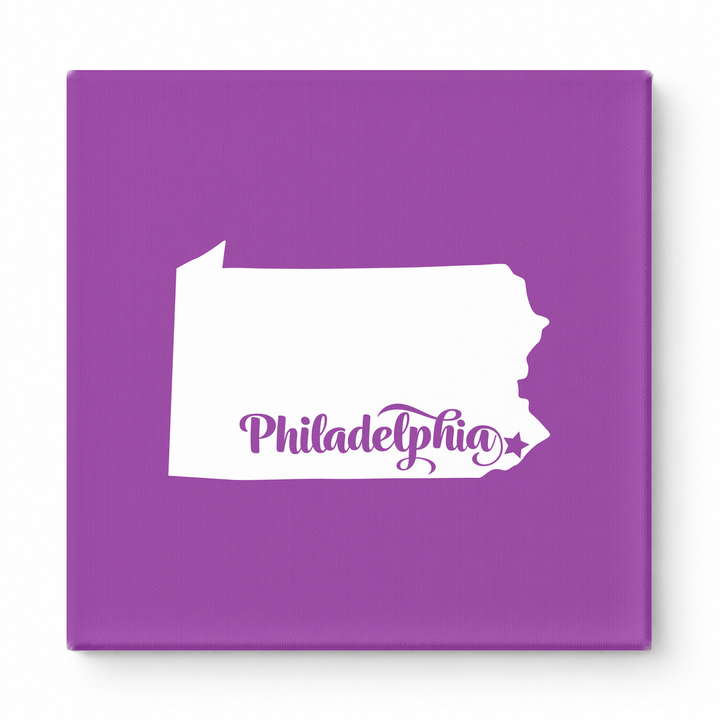 Home Sweet Philadelphia — Pennsylvania State Silhouette