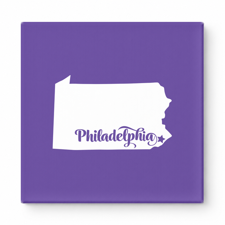 Home Sweet Philadelphia — Pennsylvania State Silhouette