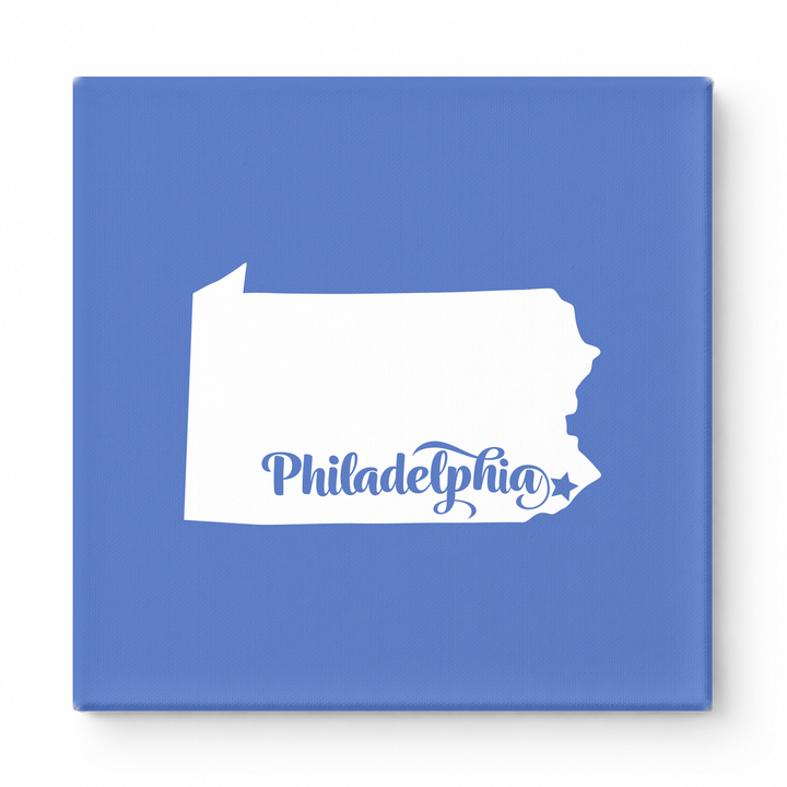 Home Sweet Philadelphia — Pennsylvania State Silhouette