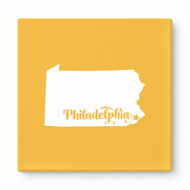 Home Sweet Philadelphia — Pennsylvania State Silhouette