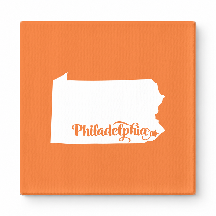 Home Sweet Philadelphia — Pennsylvania State Silhouette