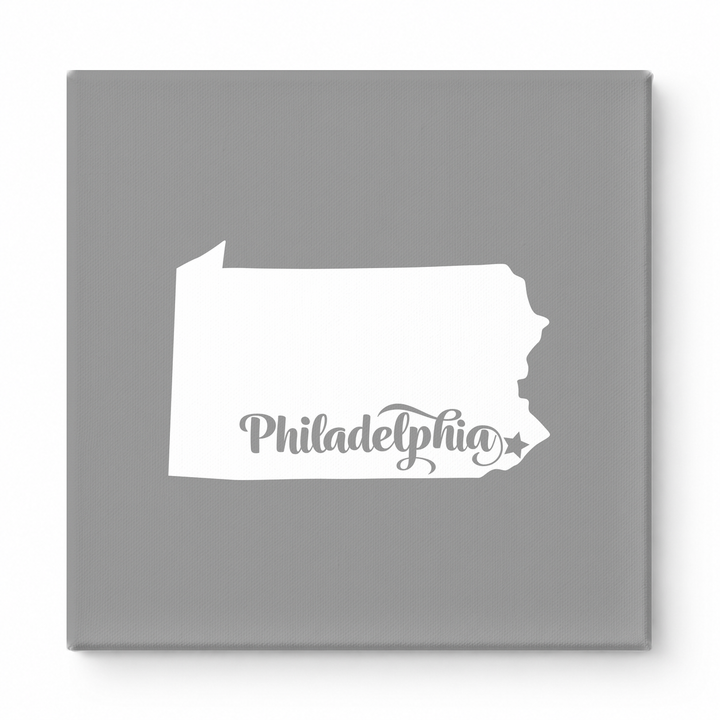 Home Sweet Philadelphia — Pennsylvania State Silhouette