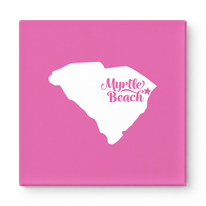 Home Sweet Myrtle Beach — South Carolina State Silhouette