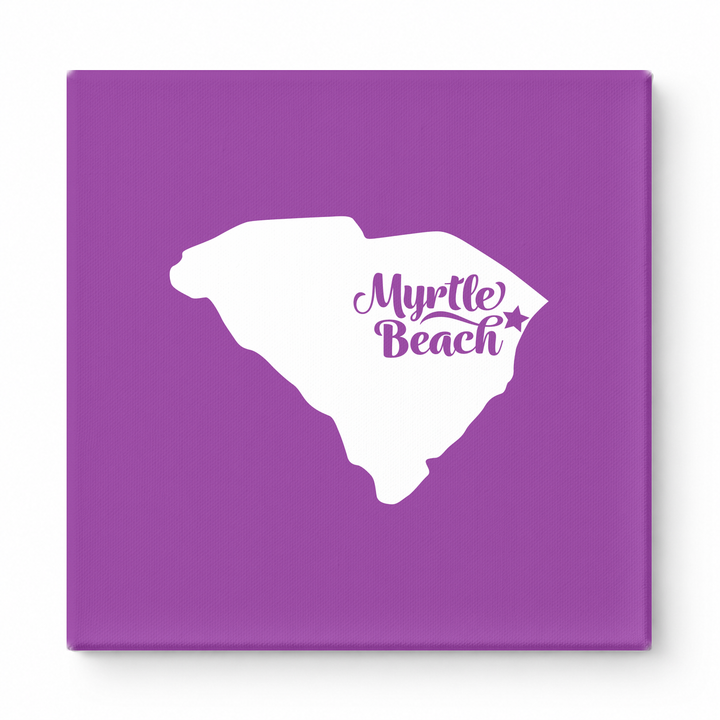 Home Sweet Myrtle Beach — South Carolina State Silhouette
