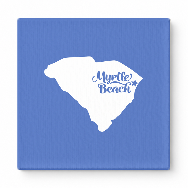 Home Sweet Myrtle Beach — South Carolina State Silhouette