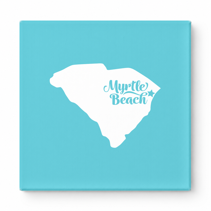 Home Sweet Myrtle Beach — South Carolina State Silhouette