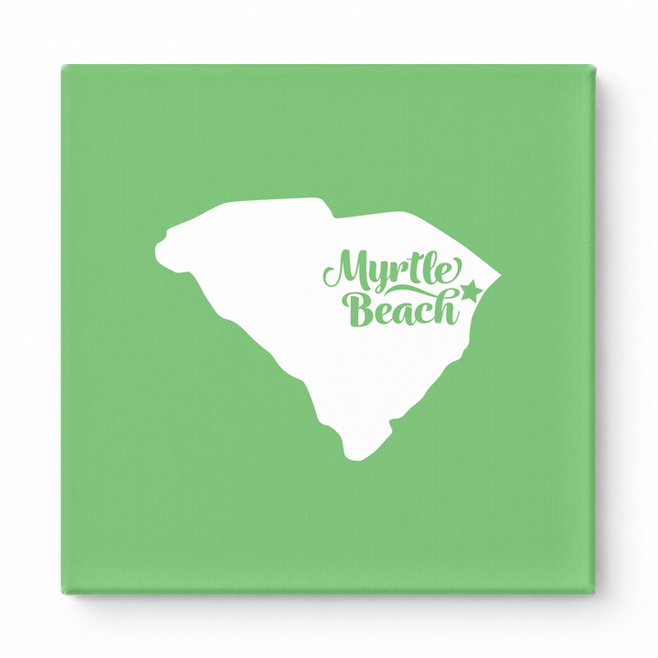 Home Sweet Myrtle Beach — South Carolina State Silhouette