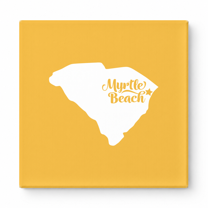 Home Sweet Myrtle Beach — South Carolina State Silhouette